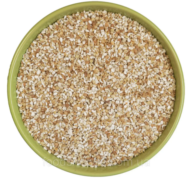 Крупа гречана проділ, зелена, непропарена, ДСТУ 7697, 1 кг